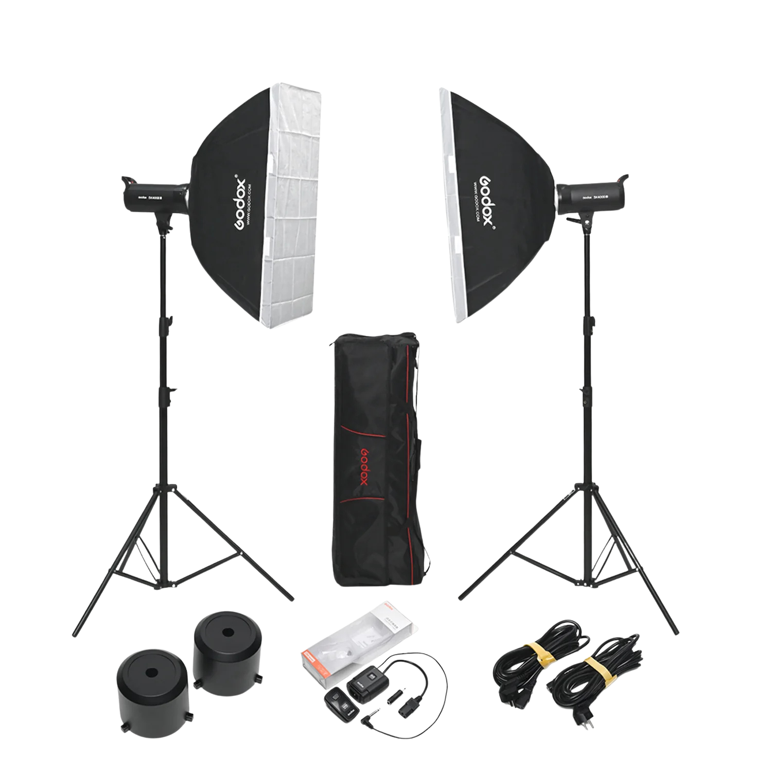 Package 4 (2 SL60W + 2 Softbox + 2 Lightstand)